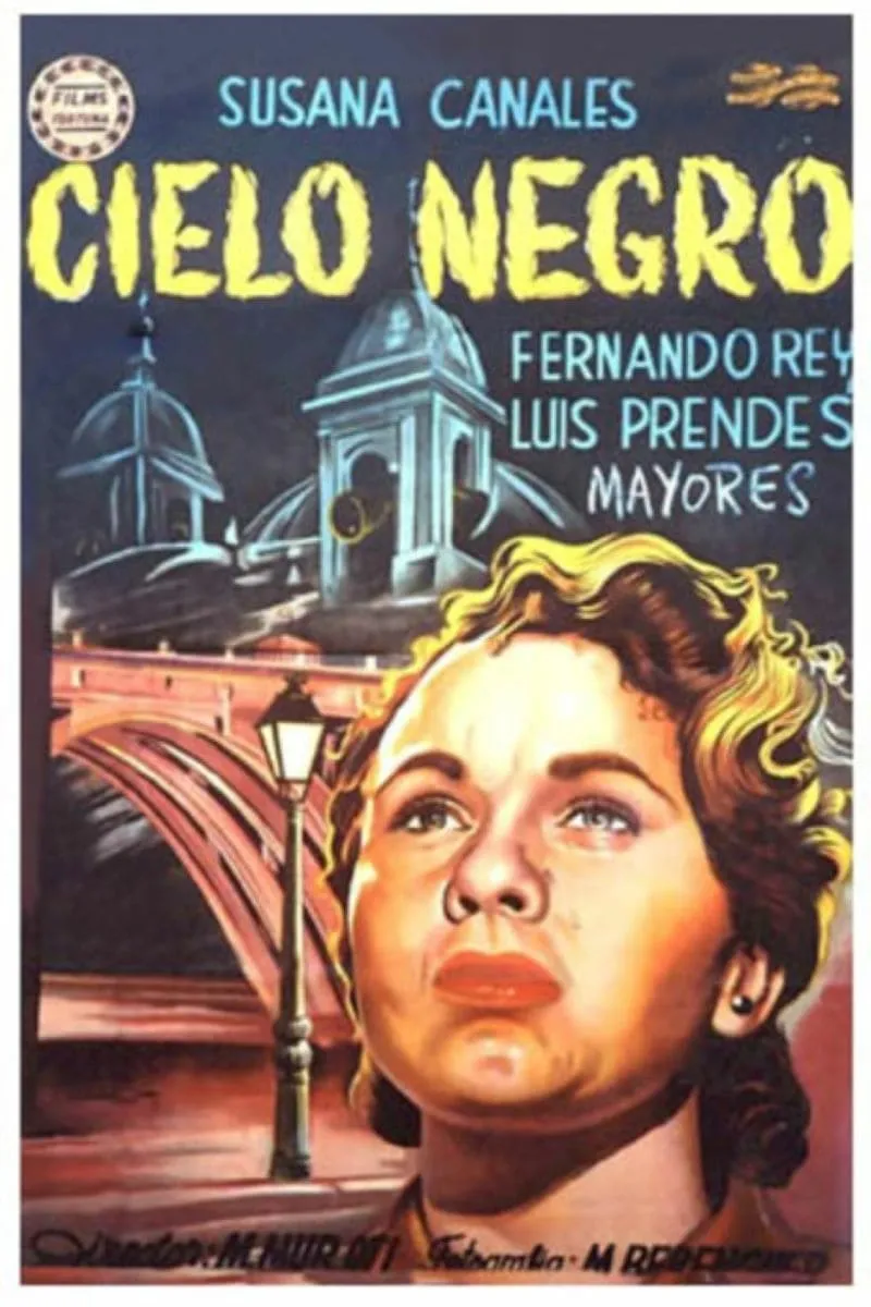 Cielo negro poster
