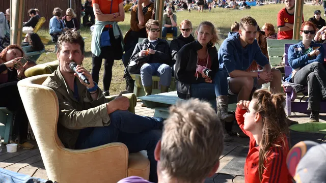 Niels in de Speakers Corner