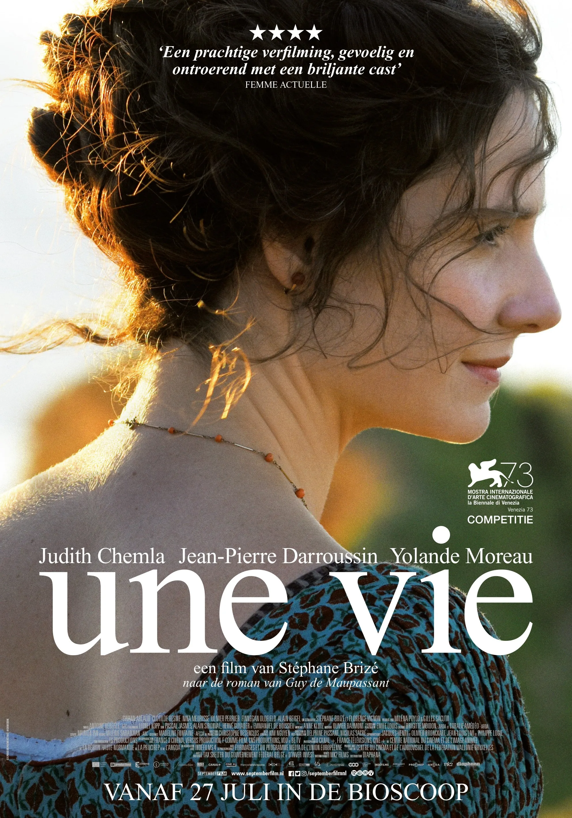 Une vie poster