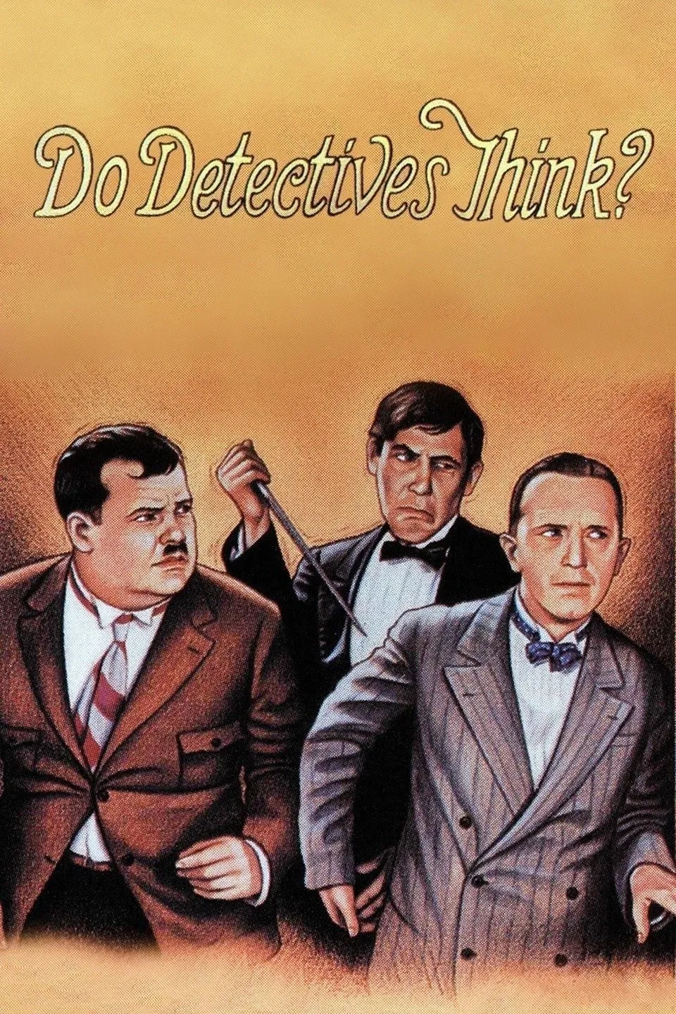 Do detectives think? poster