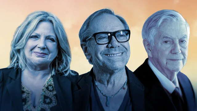 Frits Bolkestein, Loretta Schrijver, Rob de Nijs.