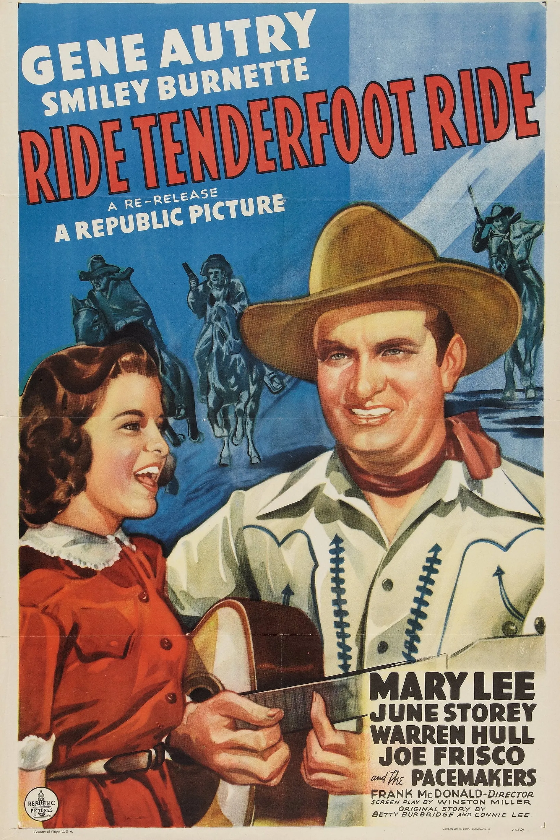 Ride Ride, Tenderfoot poster