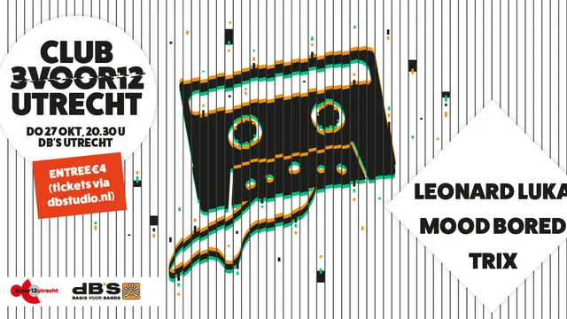 Banner Club 3voor12 Utrecht oktober 2022