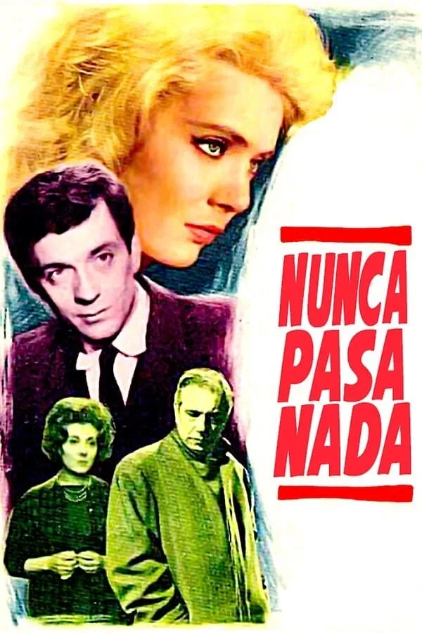 Nunca pasa nada poster
