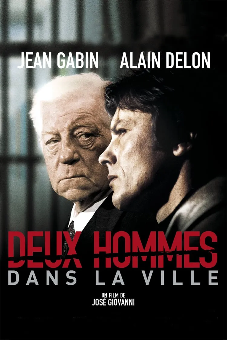 Deux hommes dans la ville poster