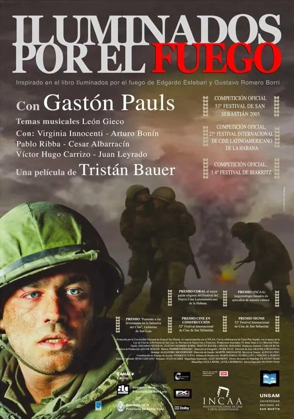 Iluminados por el fuego poster