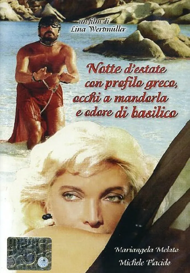 Notte d'estate con profilo Greco, occhi a mandorla e odore di basilico poster