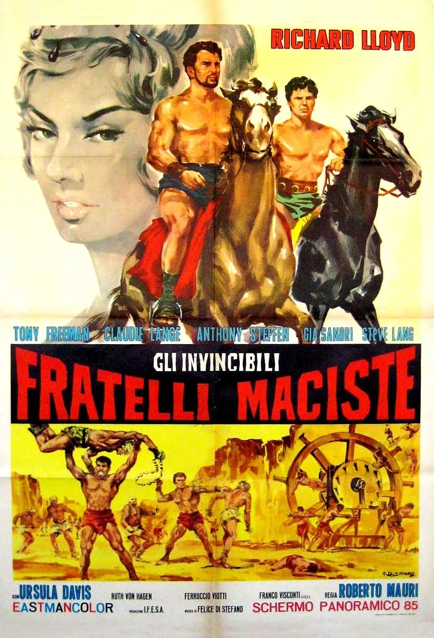 Gli invincibili fratelli Maciste poster