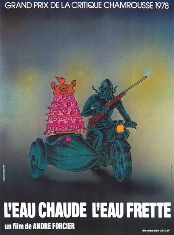 L' Eau chaude, l'eau frette poster