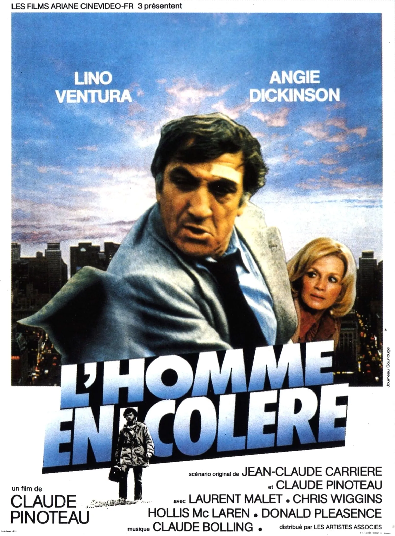 Un homme en colère poster