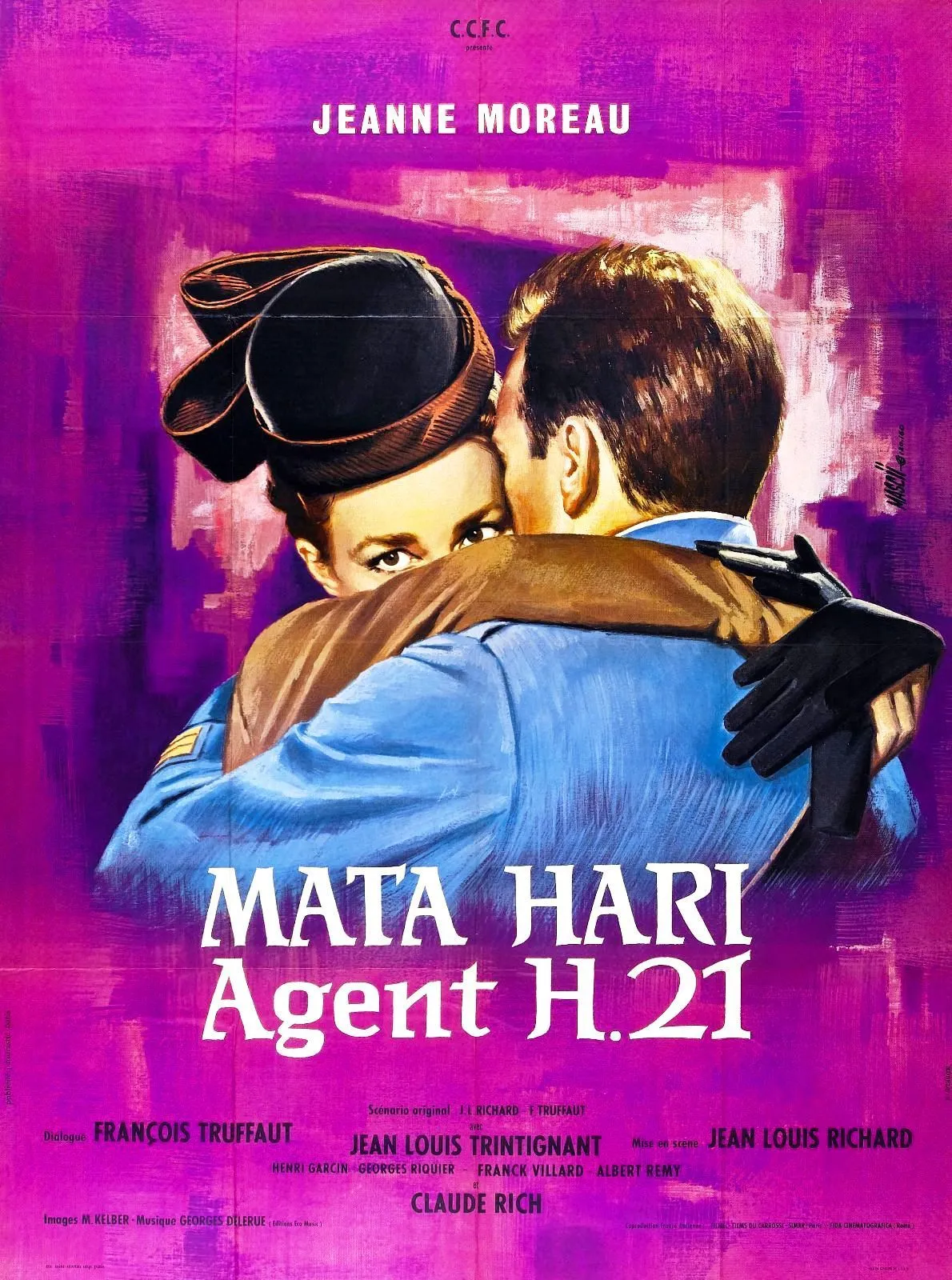 Mata Hari, agent H21 poster