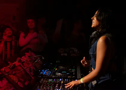 Jyoty in Skatecafe @ ADE25