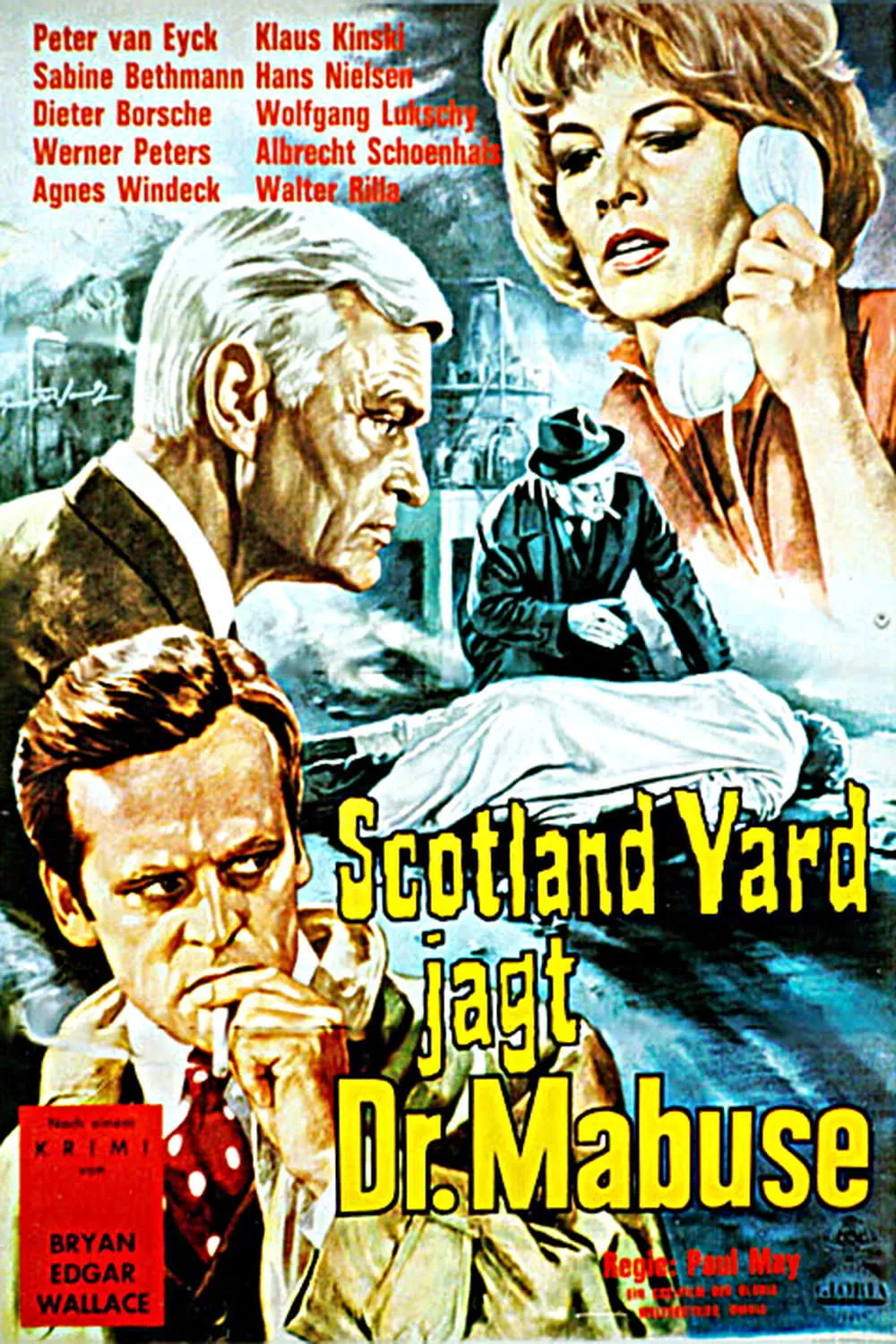 Scotland Yard jagt Dr. Mabuse poster