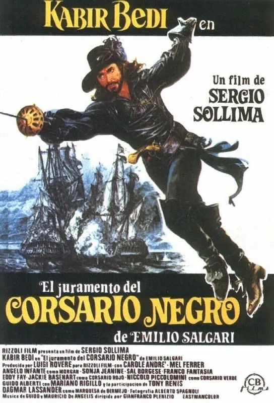 Il corsaro nero poster