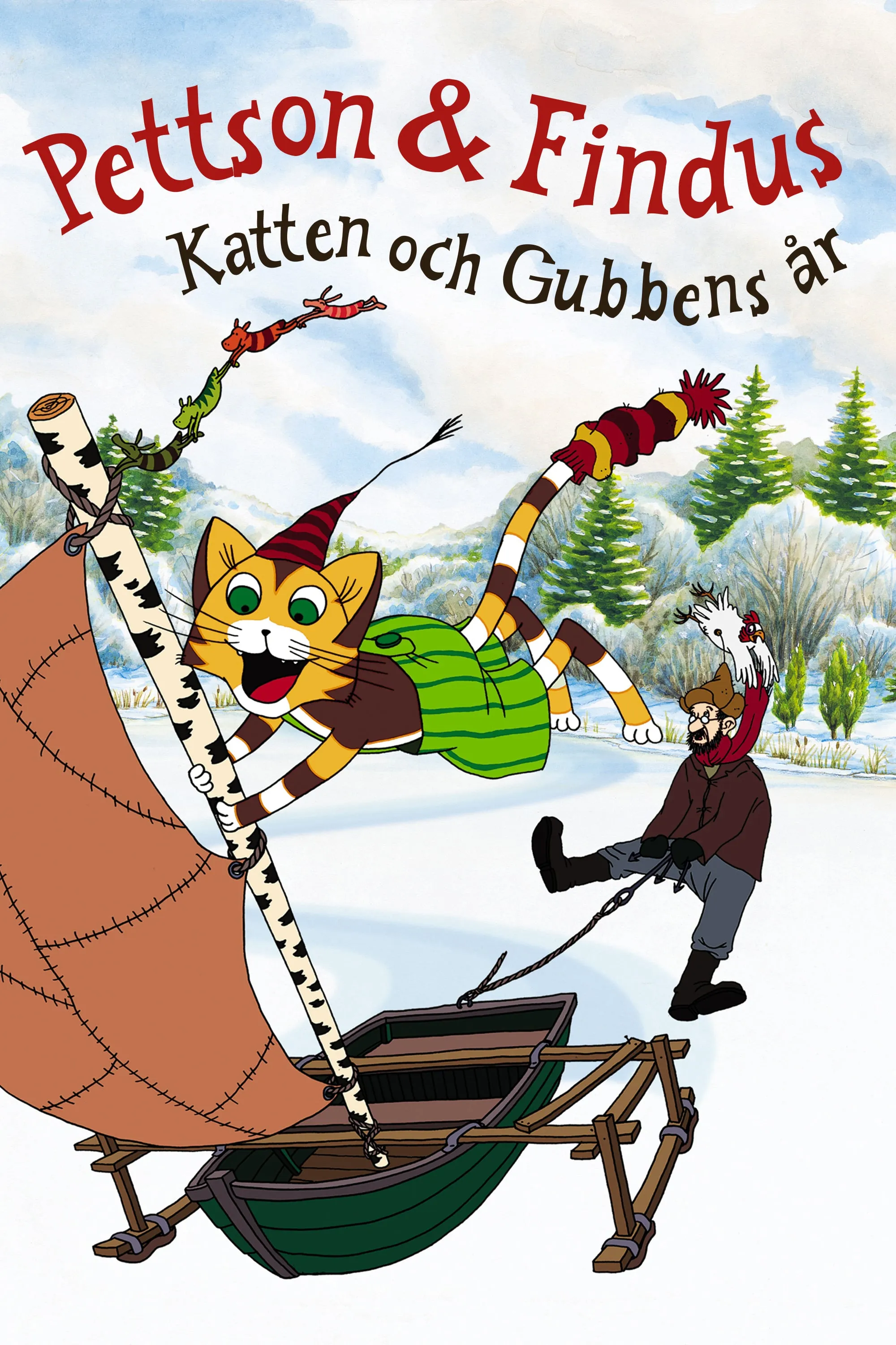 Pettson & Findus - Katten och gubbens år poster