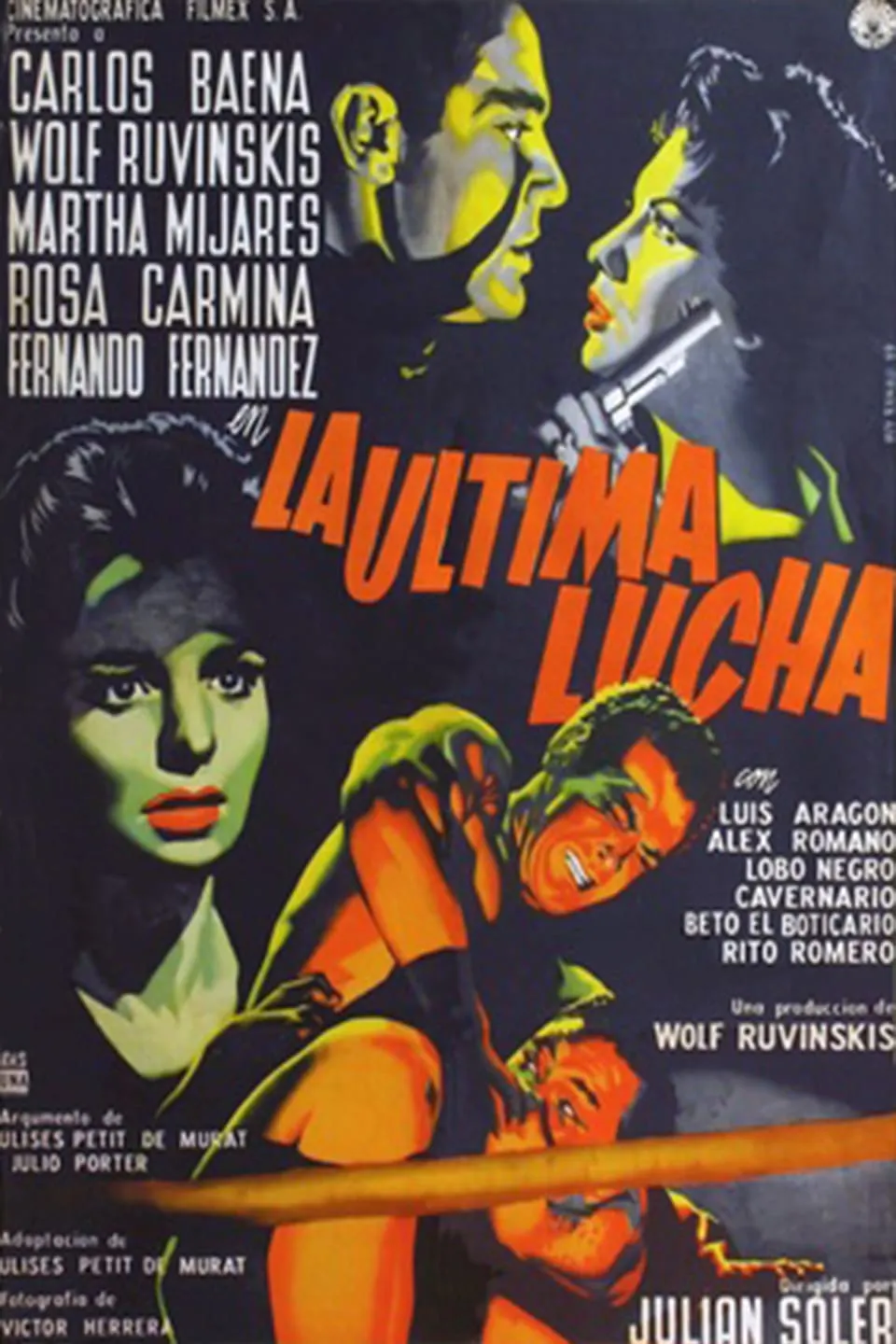 La Ultima lucha poster