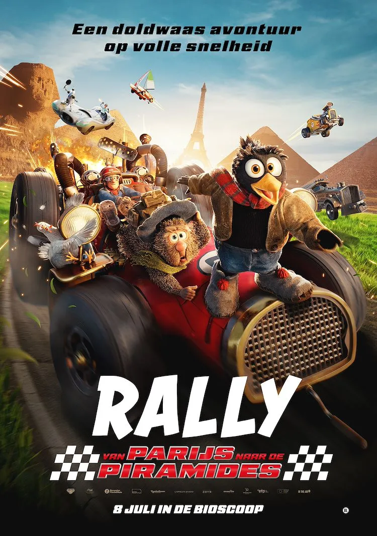 Rally – van Parijs naar de Piramides poster
