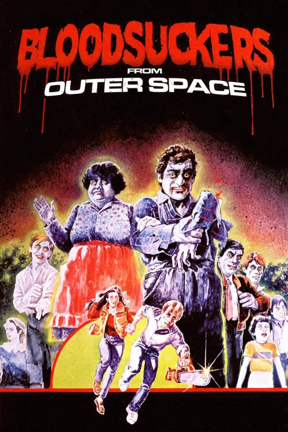 Blood Suckers from Outer Space poster