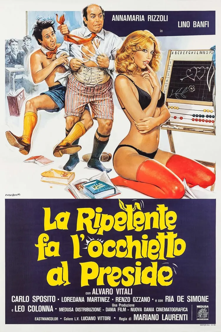 La ripetente fa l'occhietto al preside poster