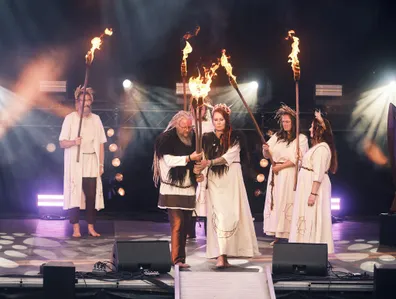 Het wickerritueel bij Castlefest