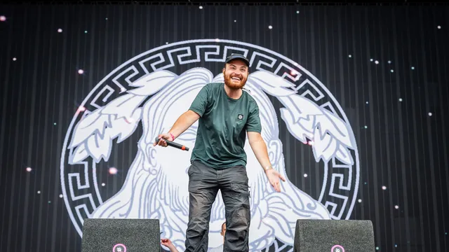Donnie op het Noordpodium tijdens Pinkpop 2023