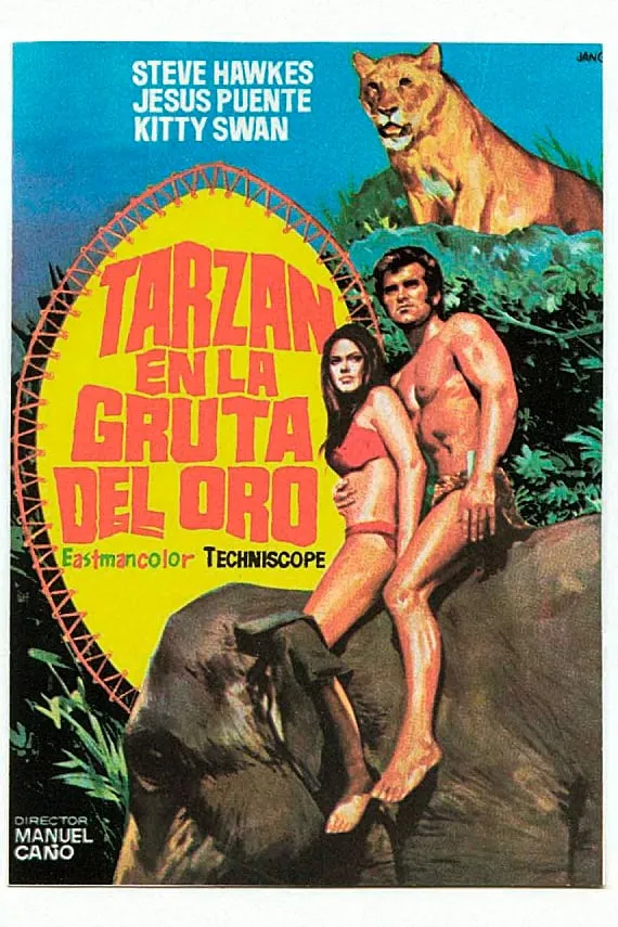Tarzán en la gruta del oro poster