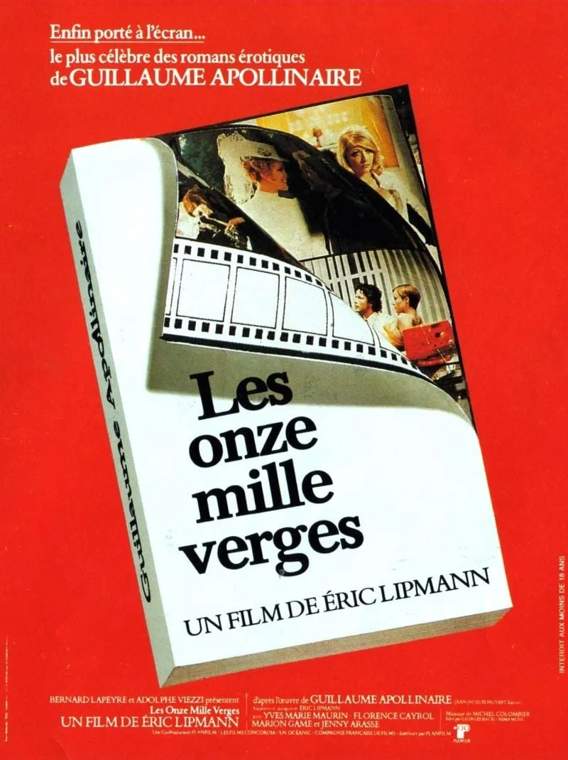 Les Onze mille verges poster