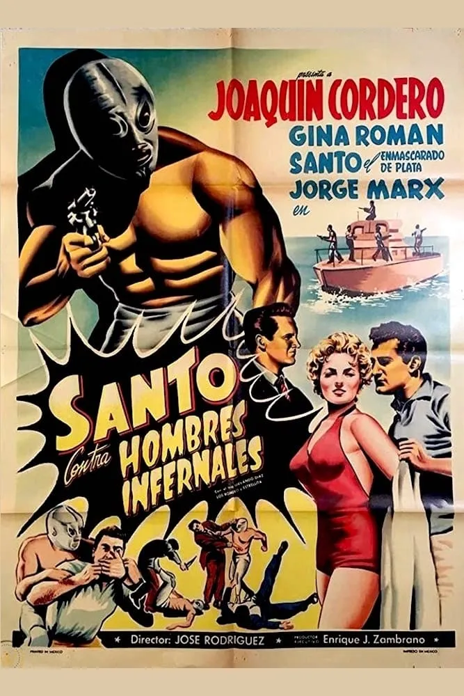 Santo contra hombres infernales poster