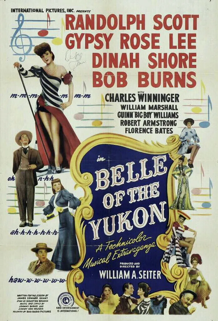 Belle of the Yukon poster