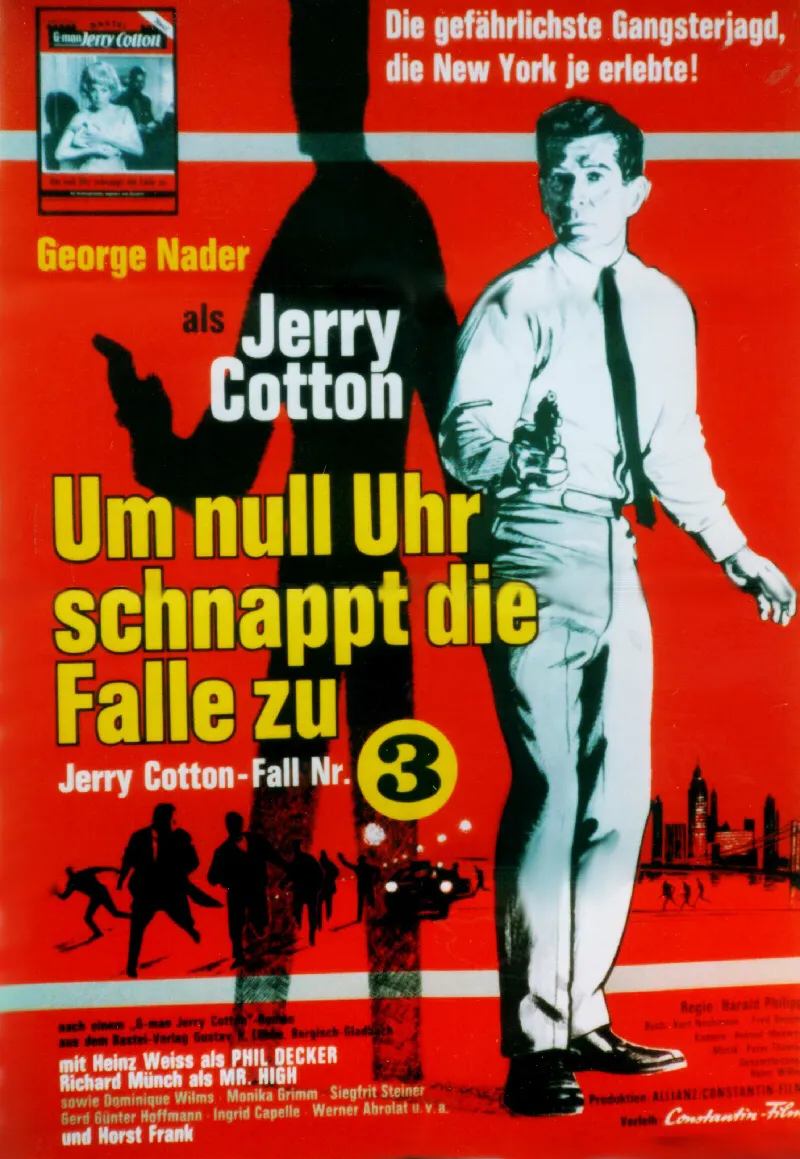 Jerry Cotton: Um Null Uhr schnappt die Falle zu poster