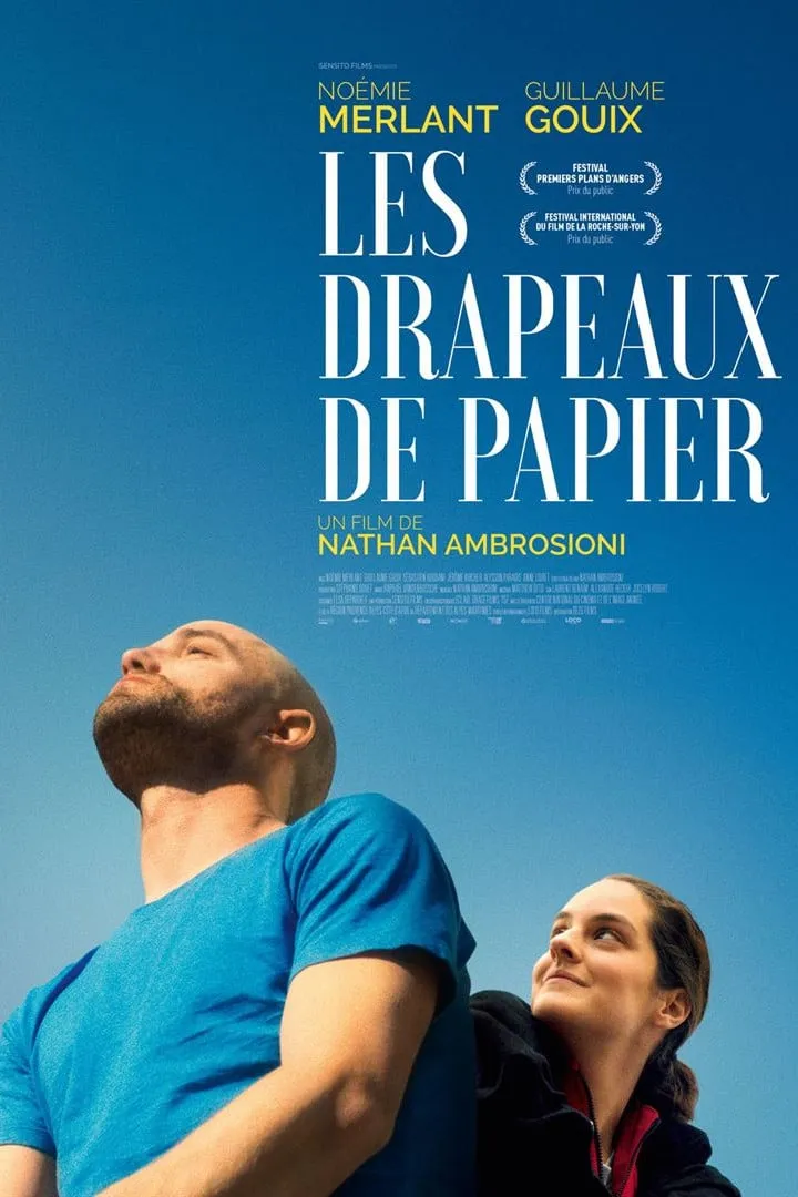 Les drapeaux de papier poster