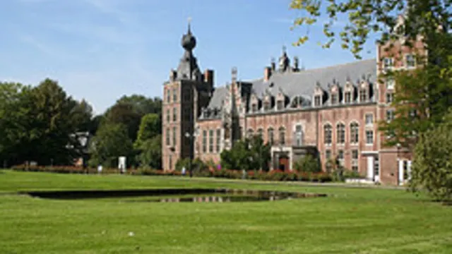 De katholieke universiteit van Leuven, waar in 1968 een uitdrijving van Franstalige studenten plaatsvond