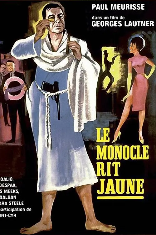 Le Monocle rit jaune poster
