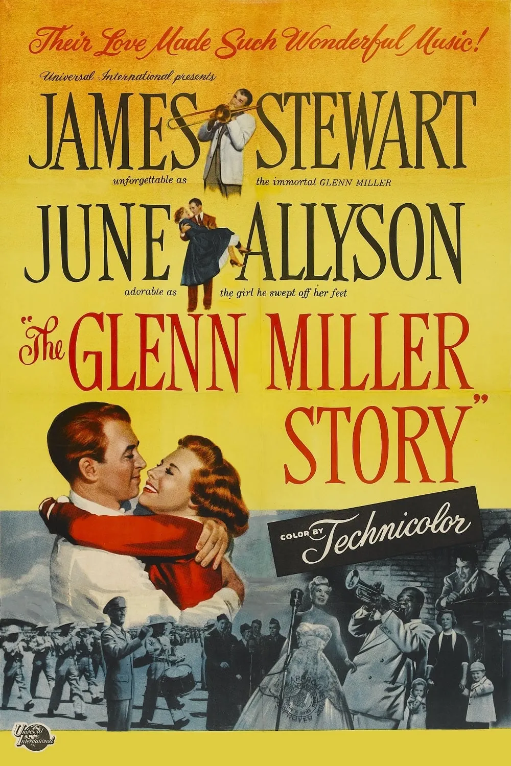 The Glenn Miller Story poster