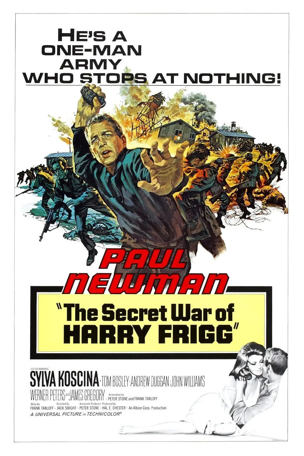 The Secret War of Harry Frigg poster