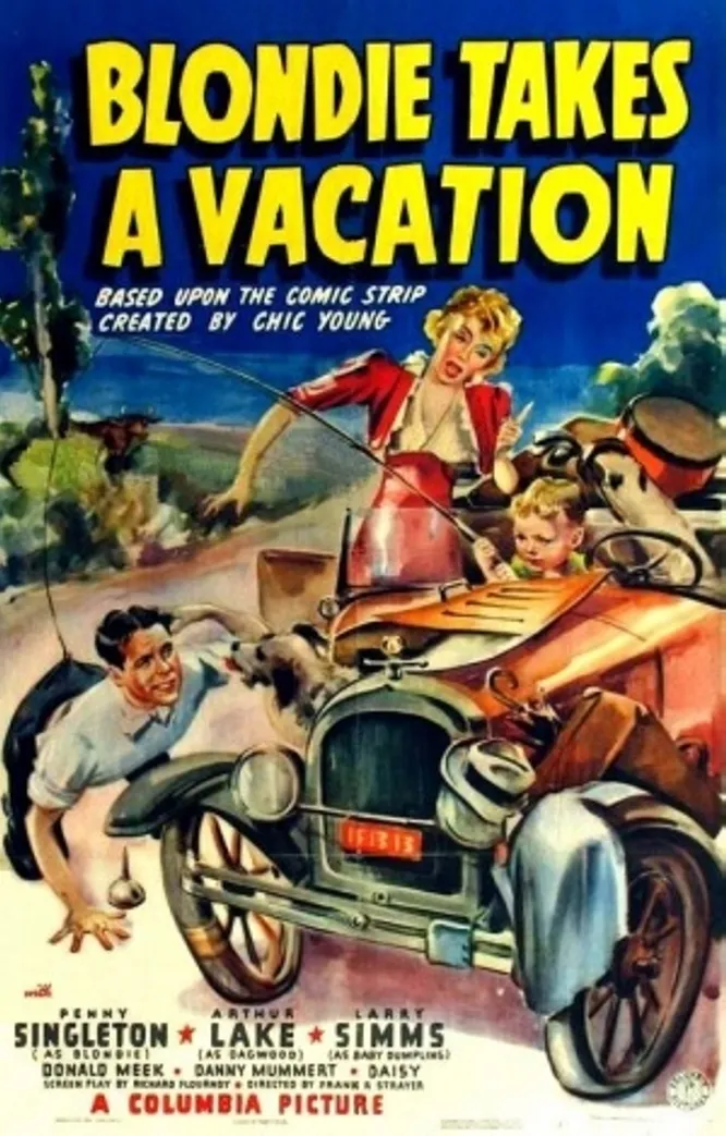 Blondie Takes a Vacation poster