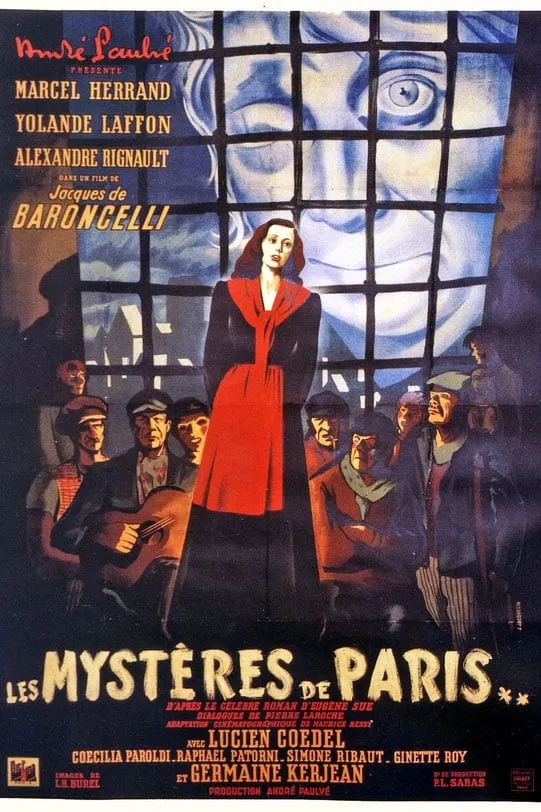 Les mystères de Paris poster