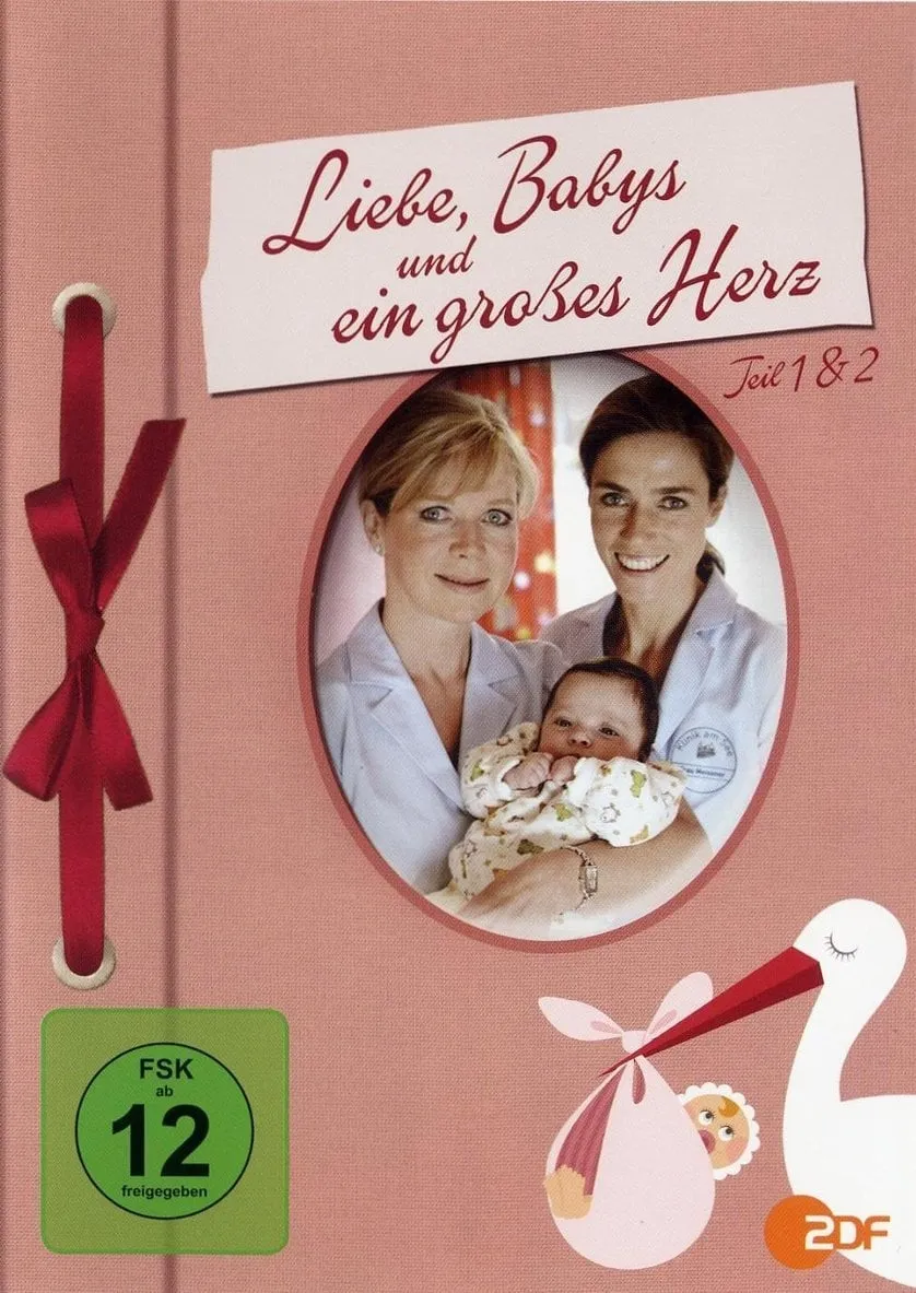 Liebe, Babys und ein großes Herz poster