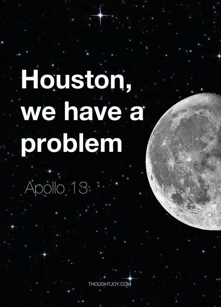 Houston, We've Got a Problem poster