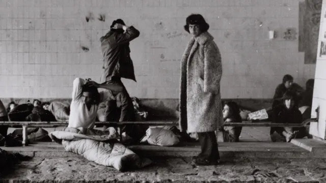 Drugsverslaafden in Vondelpark