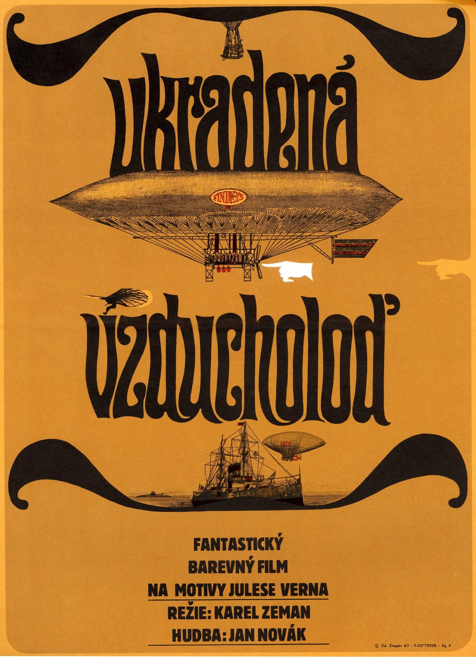 Ukradená Vzducholod poster