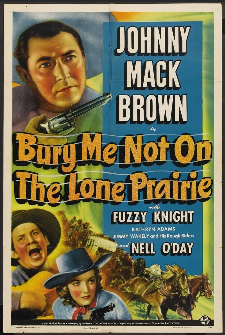 Bury Me Not on the Lone Prairie poster