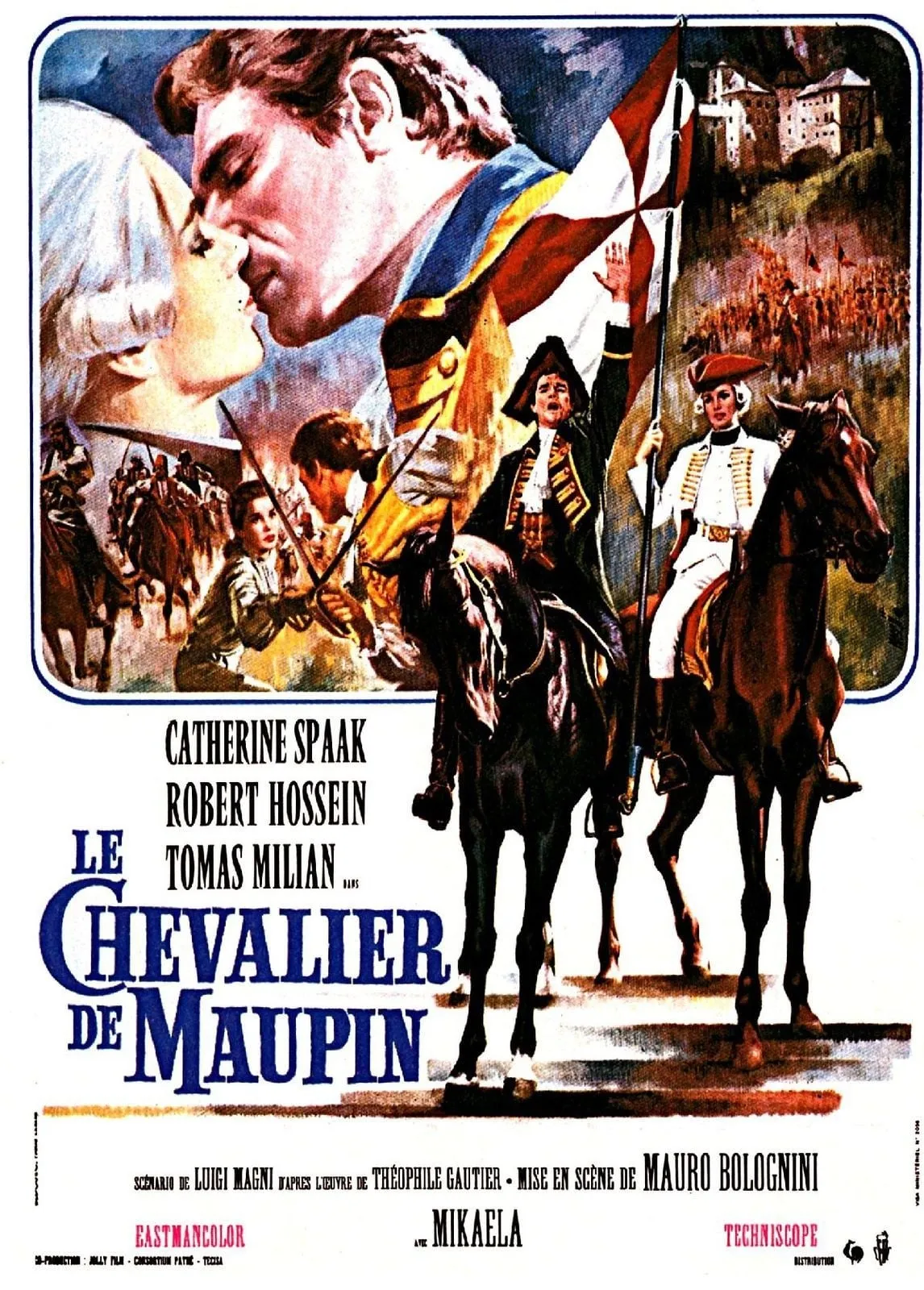 Le chevalier de Maupin poster