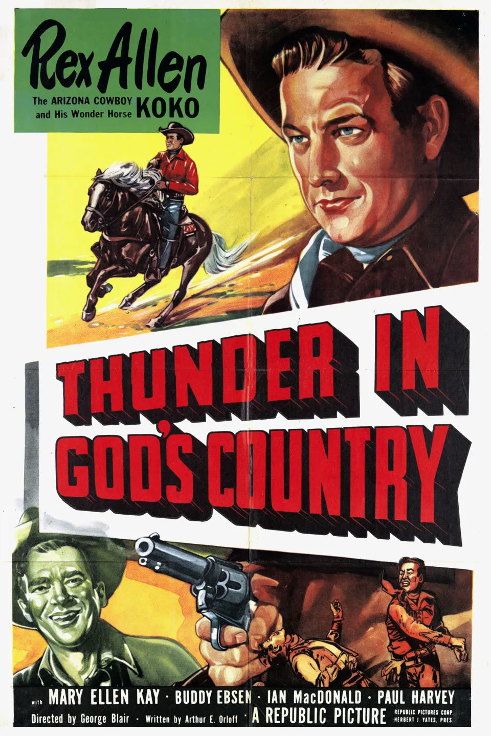 Thunder in God's Country poster