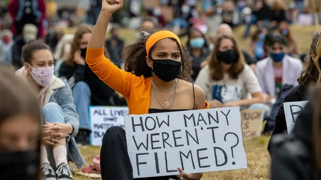 Antiracisme demonstratie