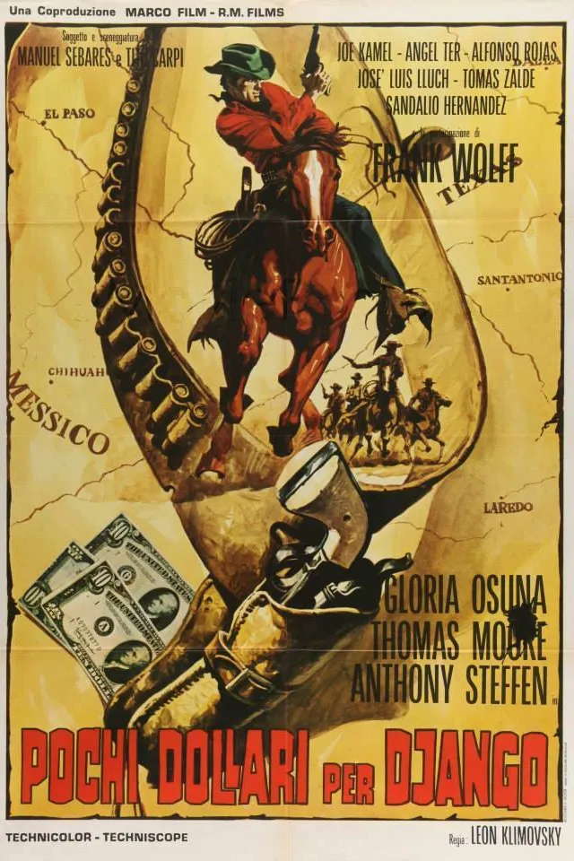 Pochi dollari per Django poster