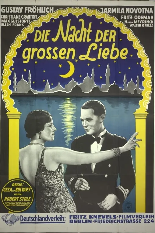 Die Nacht der grossen Liebe poster