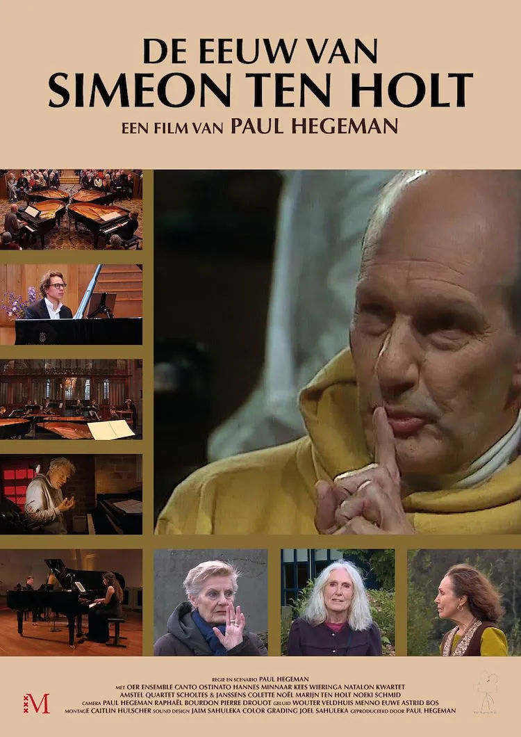 De eeuw van Simeon ten Holt poster