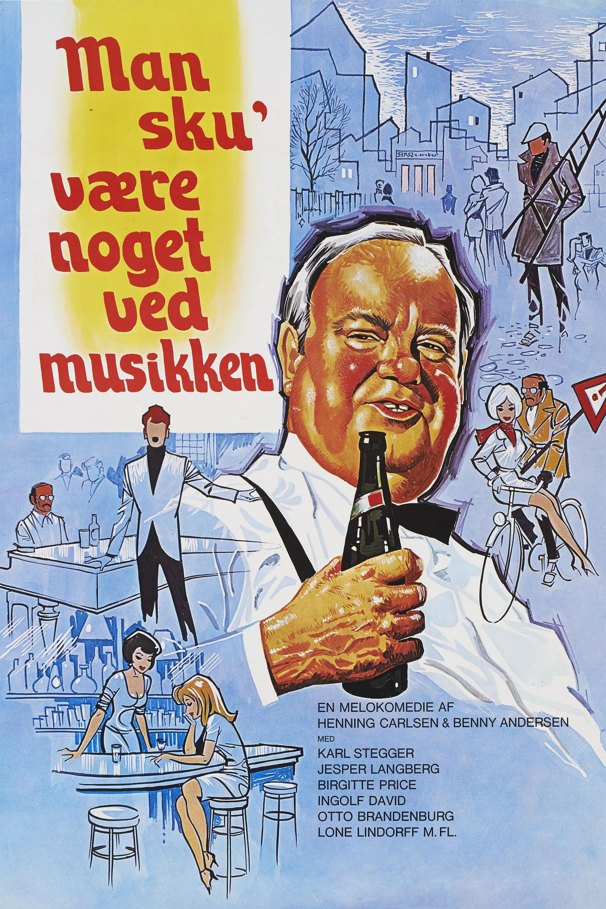 Man sku vaere noget ved musikken poster