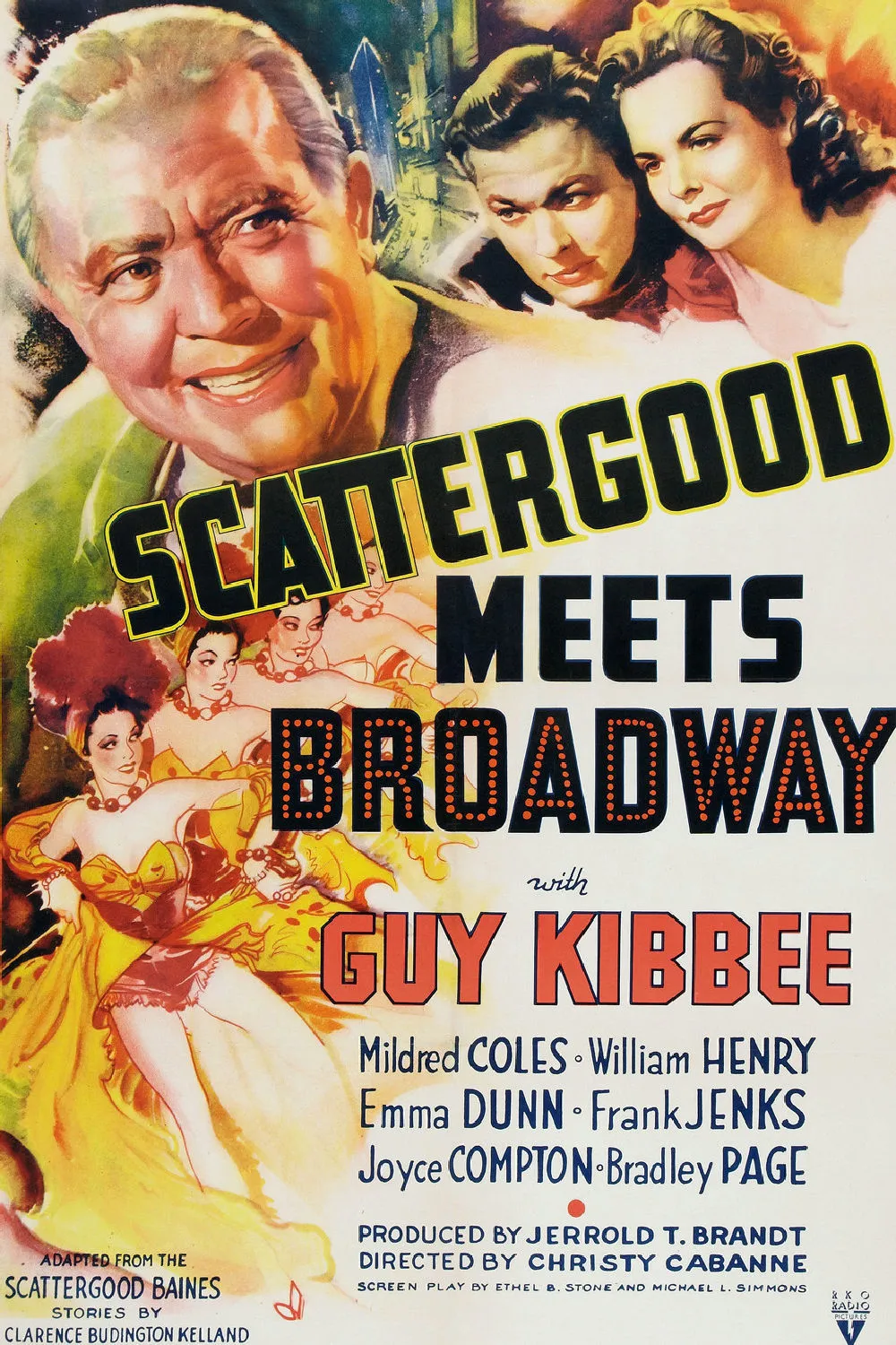 Scattergood Meets Broadway poster